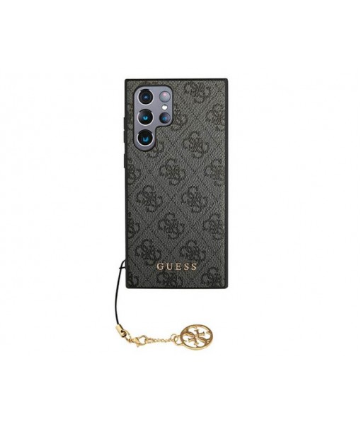 Husa Samsung Galaxy S24 Ultra, Originala Guess, Charms, Gri